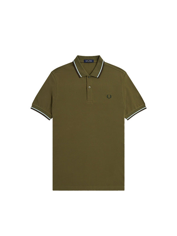 FRED PERRY <br> M3600 TWIN TIPPED SHIRT