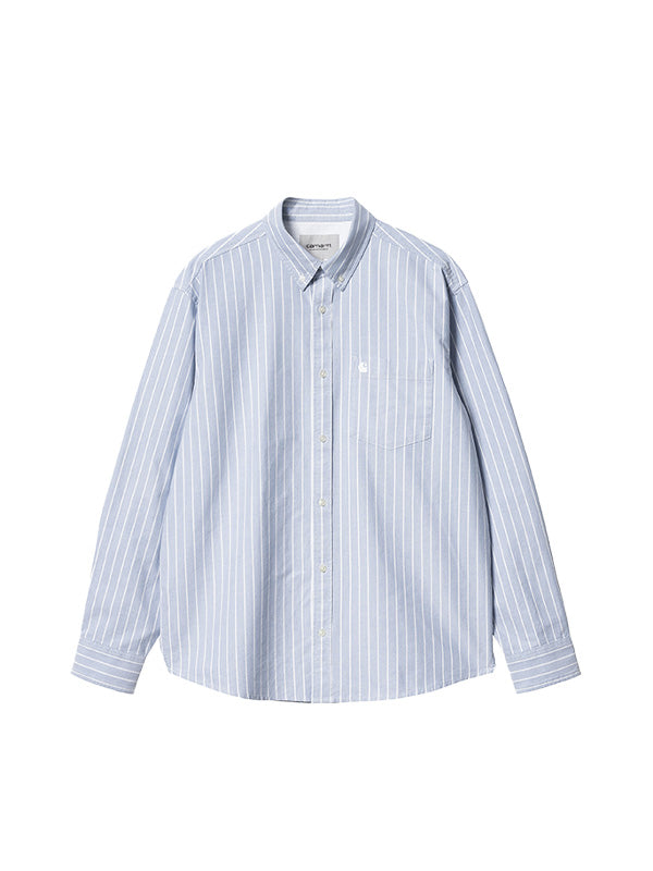 CARHARTT WIP <br> L/S DOWLEN SHIRT STRIPE