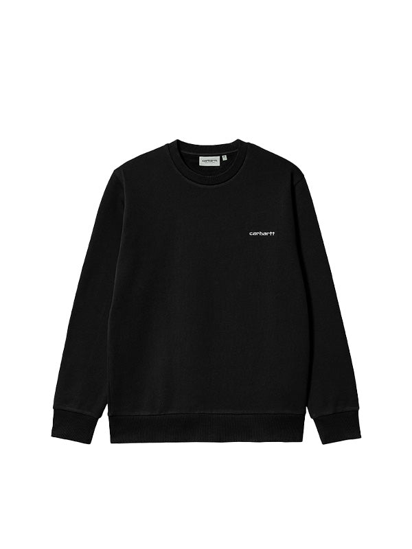 CARHARTT WIP <br> SCRIPT EMBROIDERY SWEATSHIRT