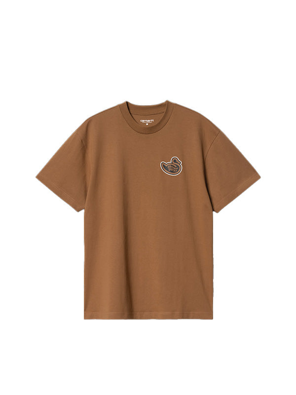 CARHARTT WIP <br>  BROWN DUCKS T-SHIRT