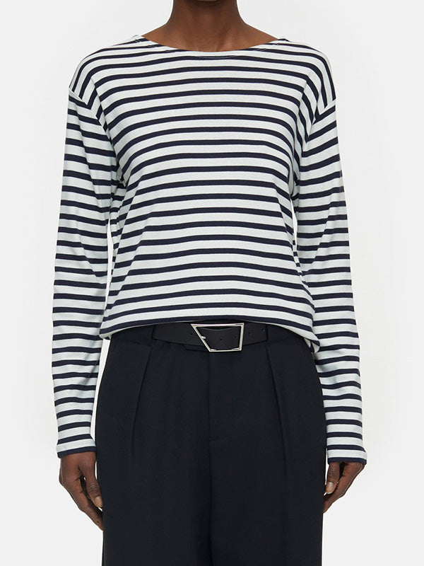 CLOSED <br> C95594 BASIC LONGSLEEVE STRIPE