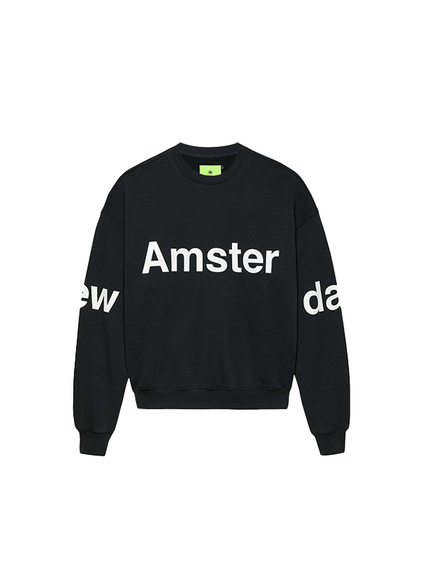 NEW AMSTERDAM <br> LOGO LINE SWEAT