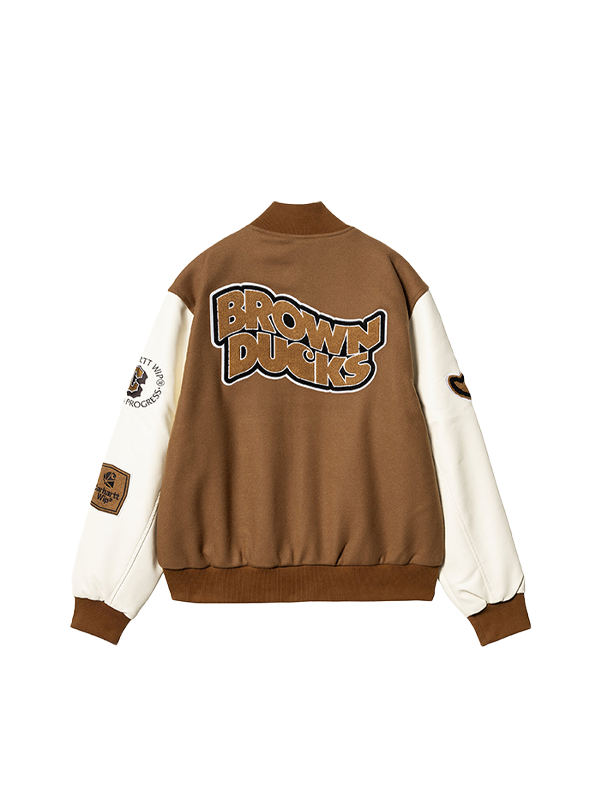 CARHARTT WIP <br> BROWN DUCK BOMBER