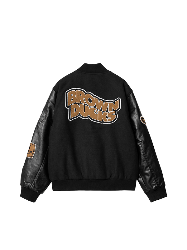 CARHARTT WIP <br> BROWN DUCK BOMBER