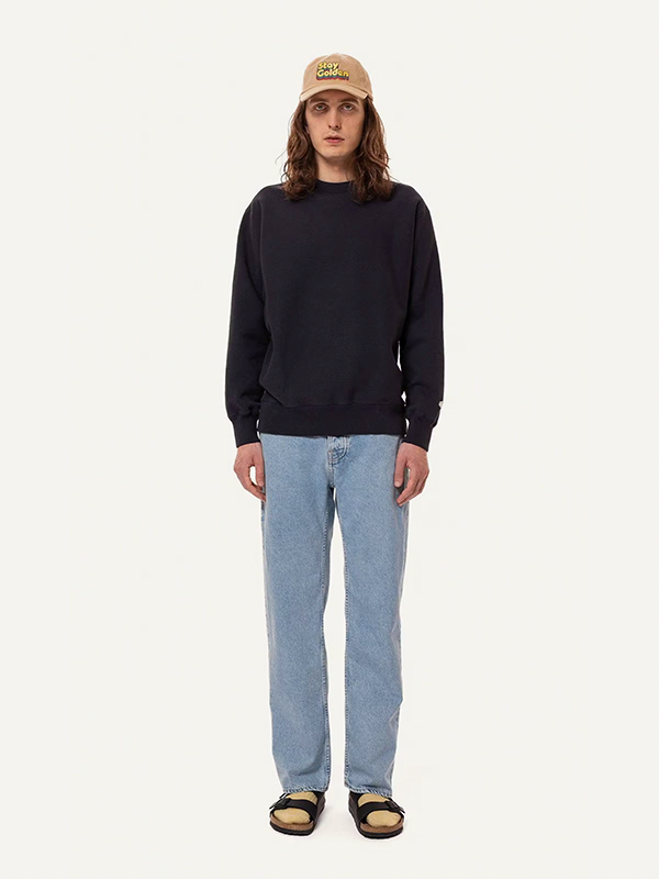 NUDIE JEANS <br> HASSE CREWNECK