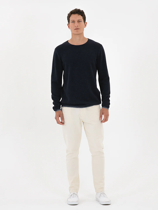 NOWADAYS <br> NAJ0205D2 PLATED SWEATER SC