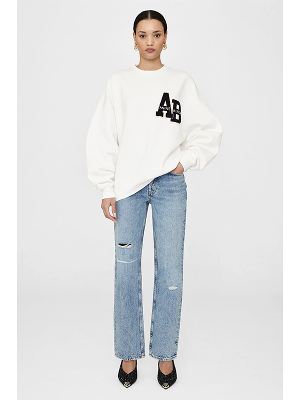 ANINE BING <br> MILES OVERSIZED SWEATSHIRT