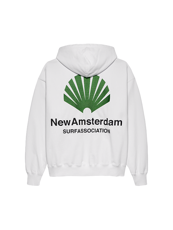 NEW AMSTERDAM <br> LOGO HOODIE SWEATER