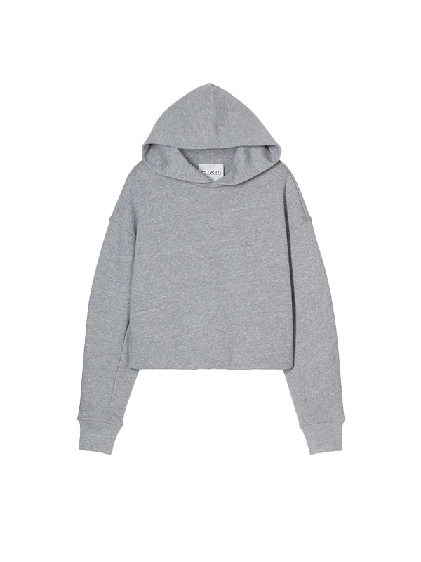 CLOSED <br> C95350 FOLDED HEM HOODIE