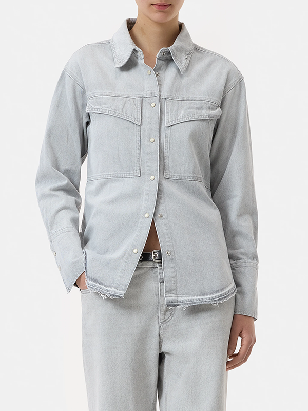 CLOSED <br> C94414 FITTED UTILITY SHIRT