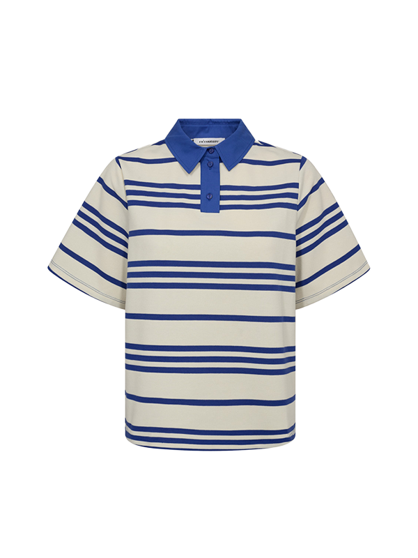 CO'COUTURE <br> LENNONCC STRIPE POLO