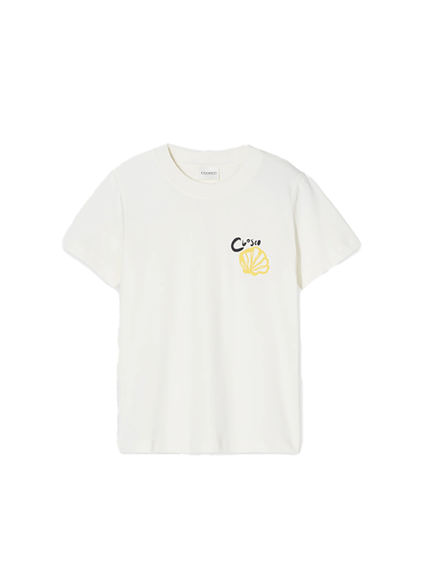 CLOSED <br> C95443 EMBROIDERED T-SHIRT