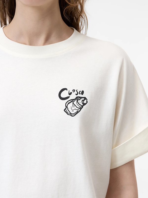 CLOSED <br> C95445 CROPPED T-SHIRT