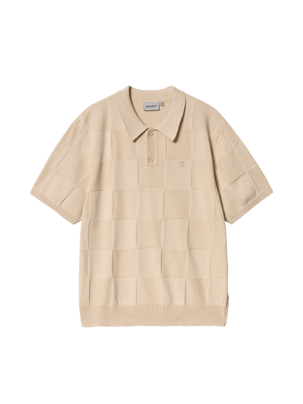 CARHARTT WIP <br> CHECKER KNIT POLO