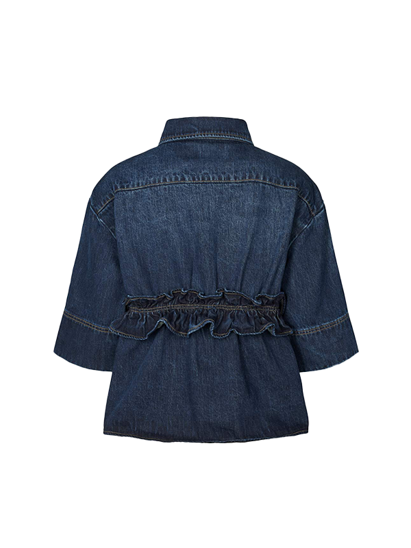 RABENS SALONER <br> PAIGE DENIM SHIRT JACKET