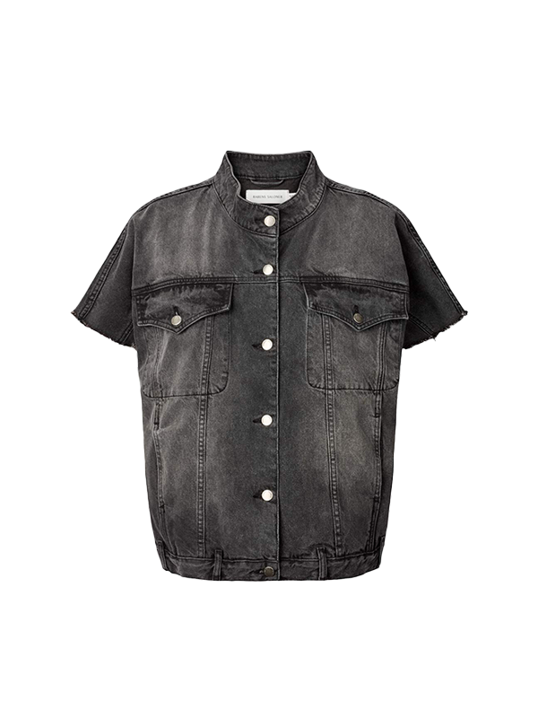 RABENS SALONER <br> MIR DENIM VEST WASHED