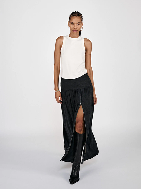RABENS SALONER <br> GUSTA CLUSTER ZIP SKIRT