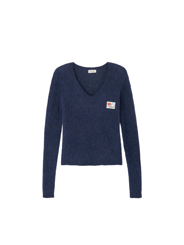 AMERICAN VINTAGE <br> NEN18EH25 VNECK PULLOVER