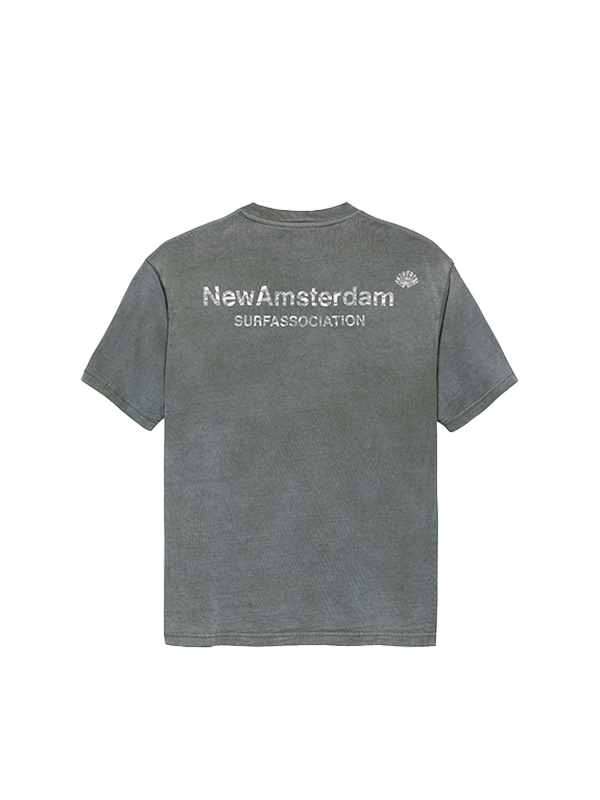 NEW AMSTERDAM <br> LACE PRINT LOGO T-SHIRT