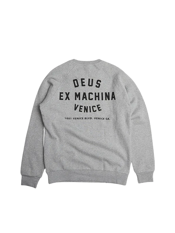 DEUS EX MACHINA <br> VENICE ADDRESS CREWNECK