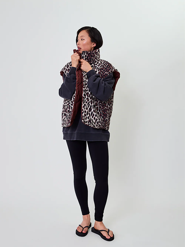 OH APRIL <br> ONYX PUFFER VEST