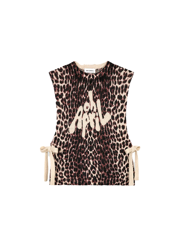 OH APRIL <br> MOXIE TIE VEST LEO