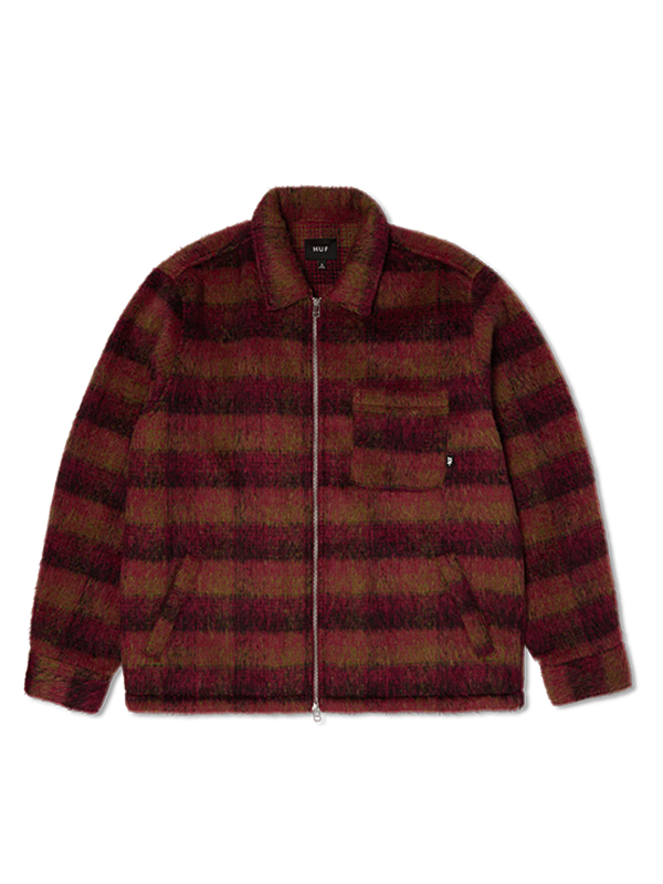 HUF <br> MEGABLAST PLAID JACKET