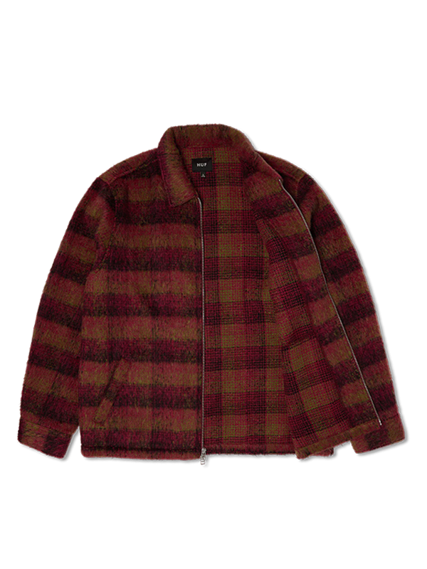 HUF <br> MEGABLAST PLAID JACKET