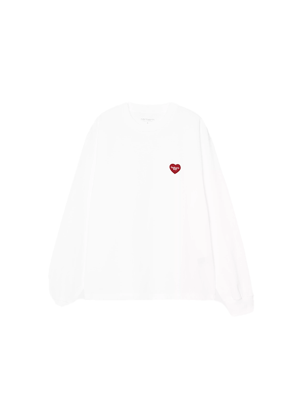 CARHARTT WIP <br> W HEART PATCH LONGSLEEVE