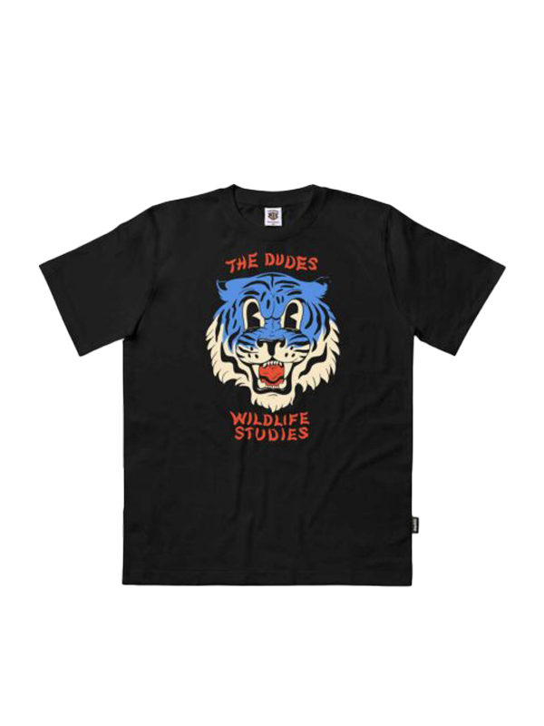 THE DUDES <br> BIG SOLO TIGER BLUE CLASSIC T-SHIRT