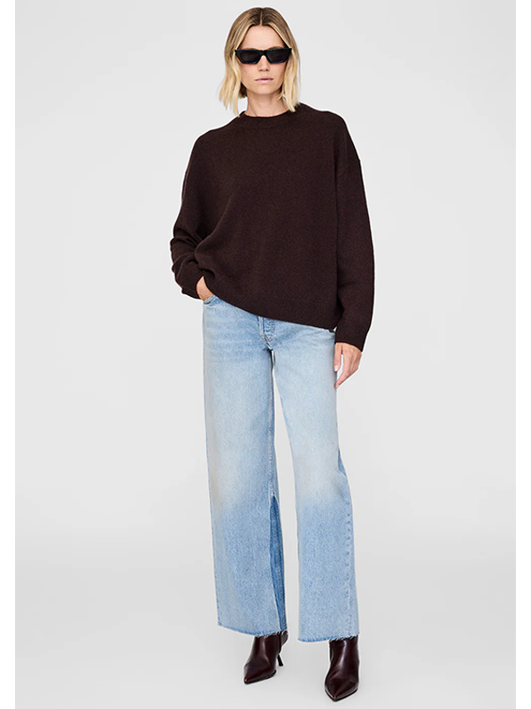 ANINE BING <br>  LEE CREW SWEATER