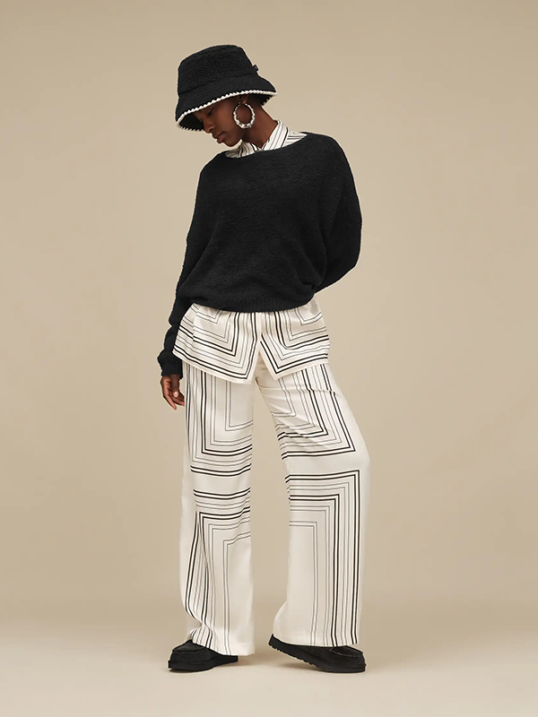 UGG <br> W UGGFLUFF SCALLOPED HAT