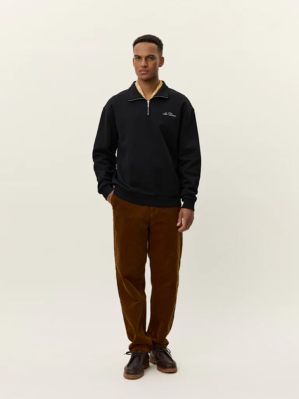 LES DEUX <br> CREW HALF-ZIP SWEATSHIRT