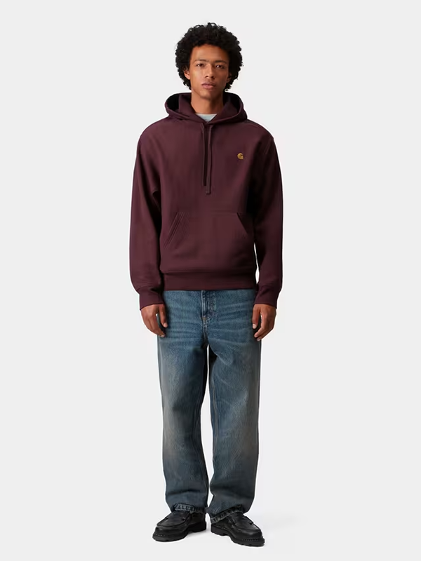 CARHARTT WIP <br> HOODED AMERICAN SCRIPT