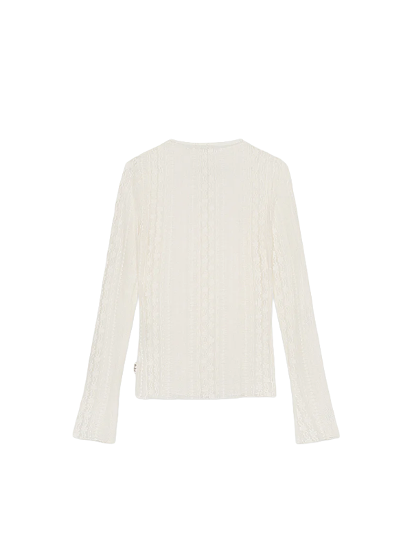 OH APRIL <br> ZAHARA LACE LONGSLEEVE