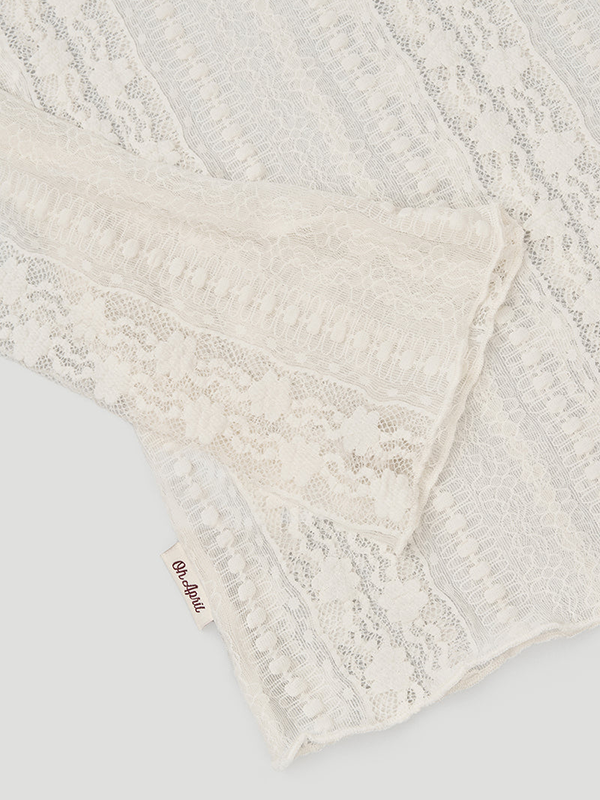 OH APRIL <br> ZAHARA LACE LONGSLEEVE