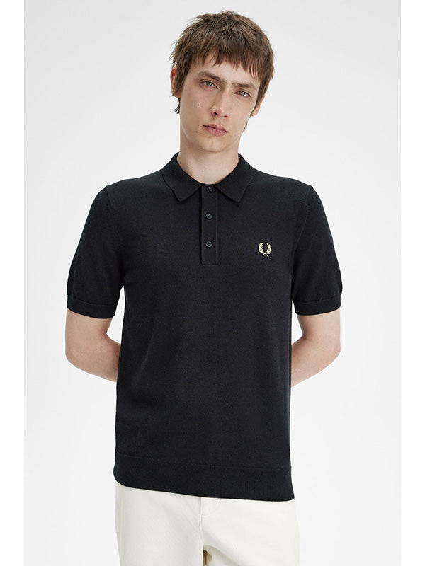 FRED PERRY <br> K7623 CLASSIC KNITTED SHIRT