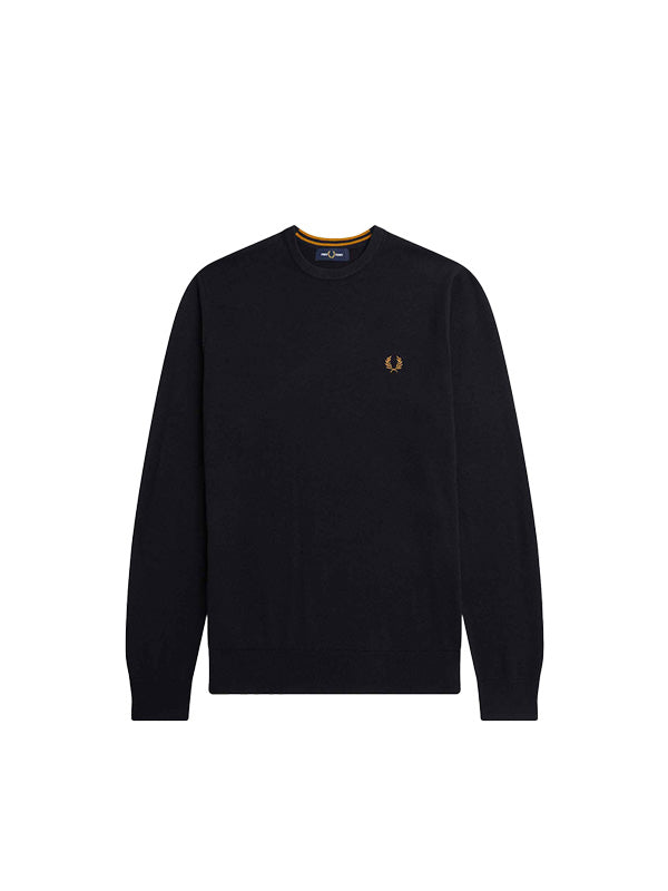 FRED PERRY <br> K9601 CLASSIC CREW NECK PULLOVER